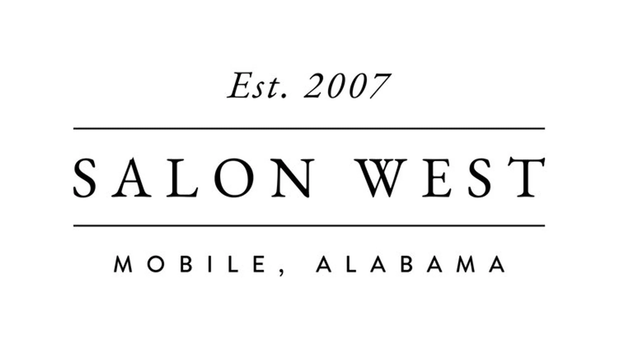 Salon West Mobile Logo for Discount Codes