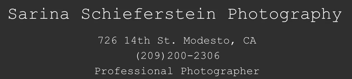 Sarina Schieferstein Photography