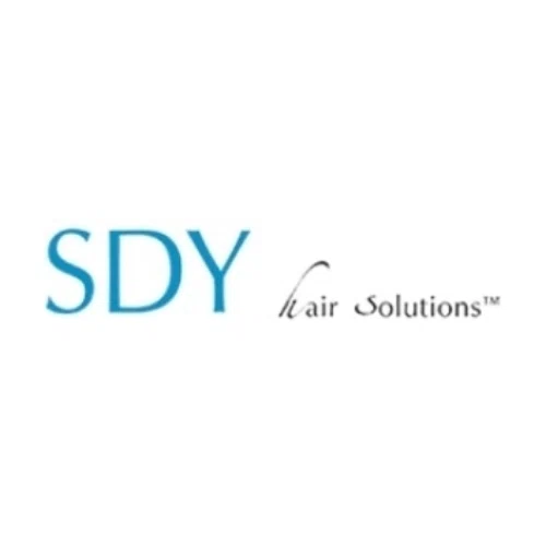 SDY Hair Solutions Logo for Discount Codes
