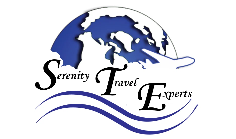 Serenity Travel Experts Logo for Discount Codes