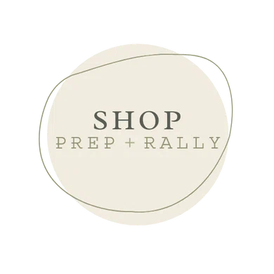 Shop Prep + Rally Logo for Discount Codes