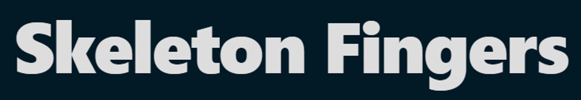 Skeleton Fingers