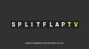 Split-Flap TV Promo Codes
