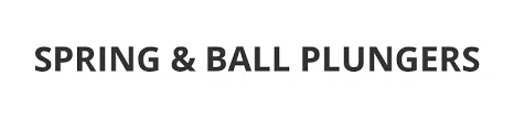 Spring & Ball Plungers