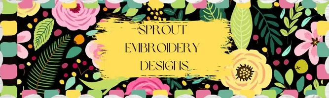 Sprout Embroidery Designs