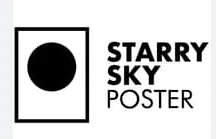 Starry Sky Poster