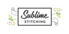 Sublime Stitching