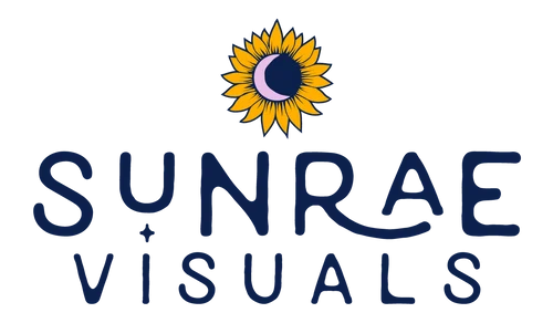 SunRae Visuals Logo for Promo Codes