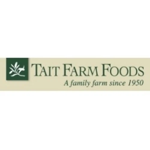 Tait Farm Foods Logo for Promo Codes