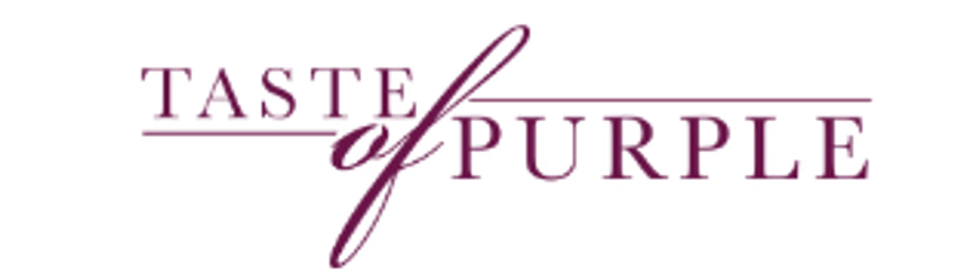 Taste of Purple Glassware