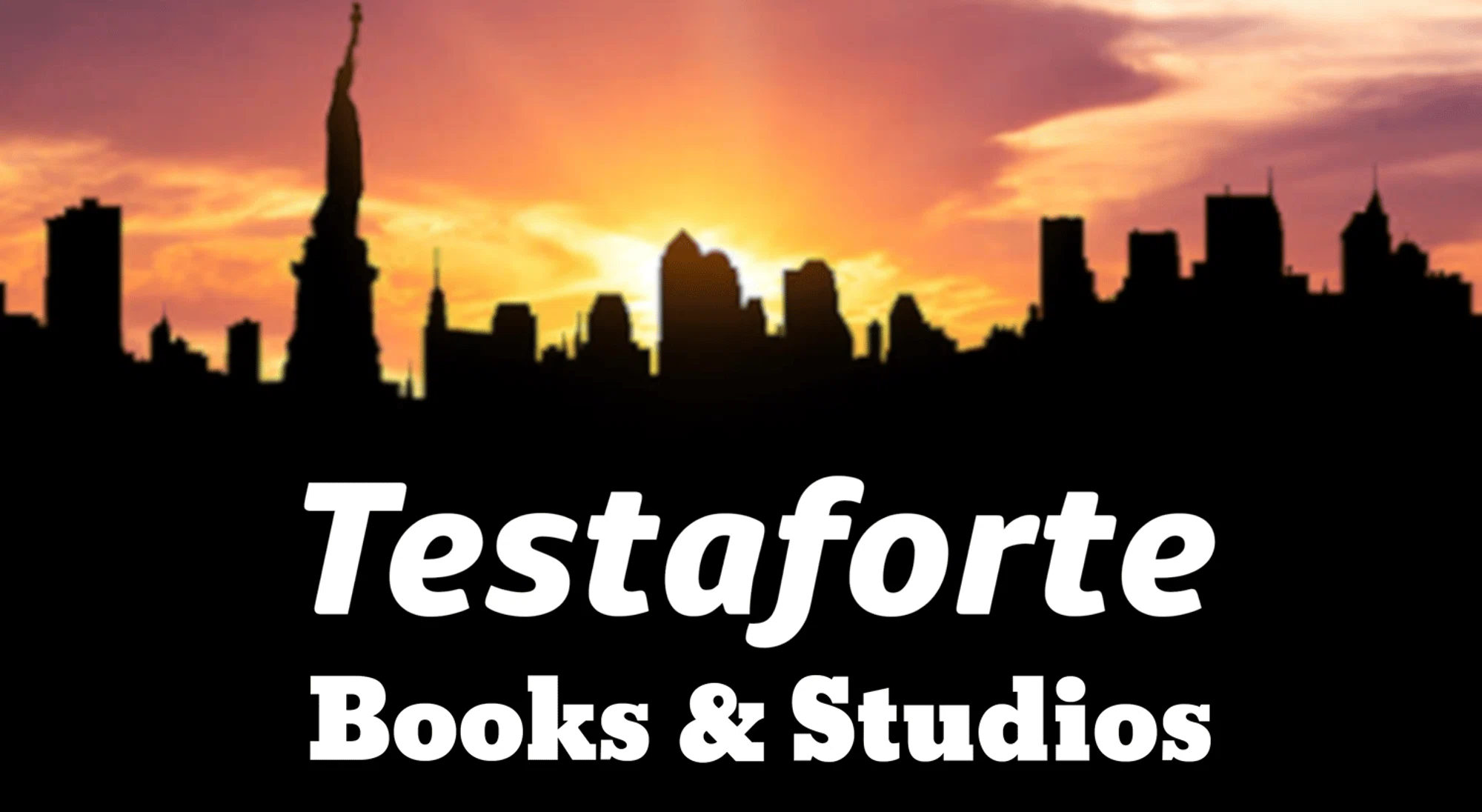Testaforte Books & Studios Logo for Special Discounts