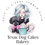 Texas Dog Cakes