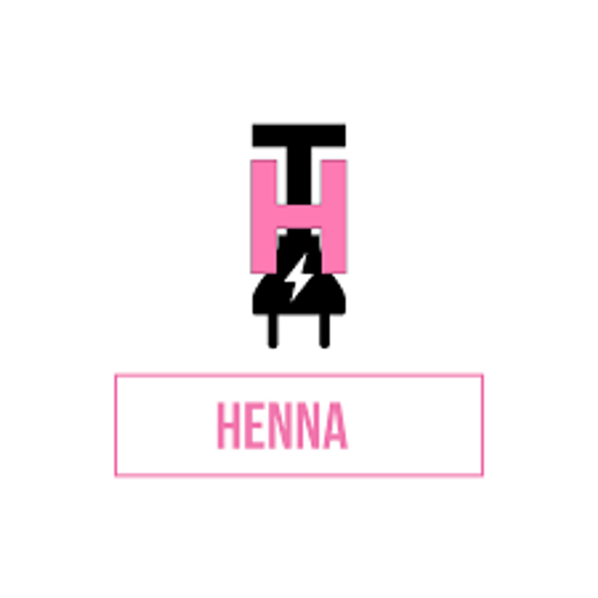 The Henna Plug Logo for Promo Codes