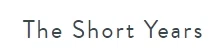The Short Years Books
