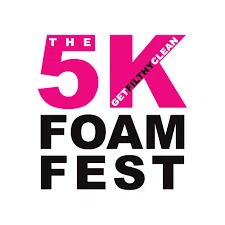 The 5k Foam Fest Logo for Special Discounts