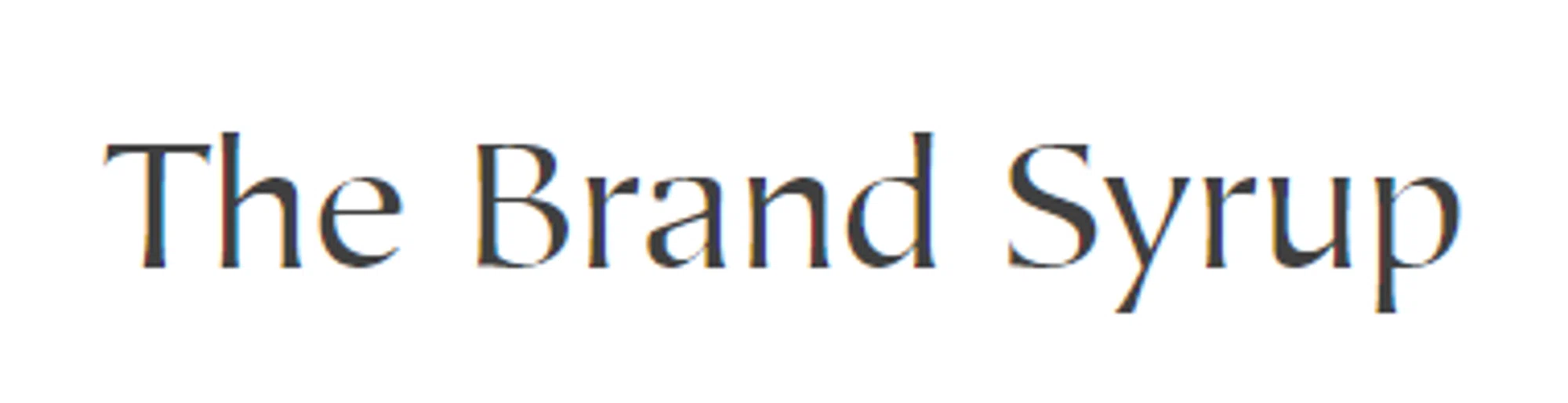 The Brand Syrup