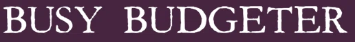 The Busy Budgeter