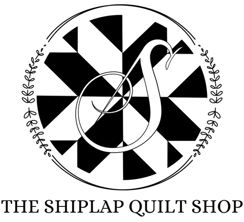 The Shiplap Quilt Shop Logo for Special Discounts