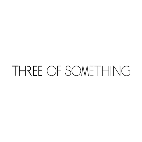 Three of Something Logo for Promo Codes