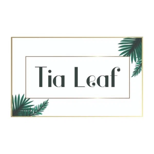 Tia Leaf  Logo for Promo Codes