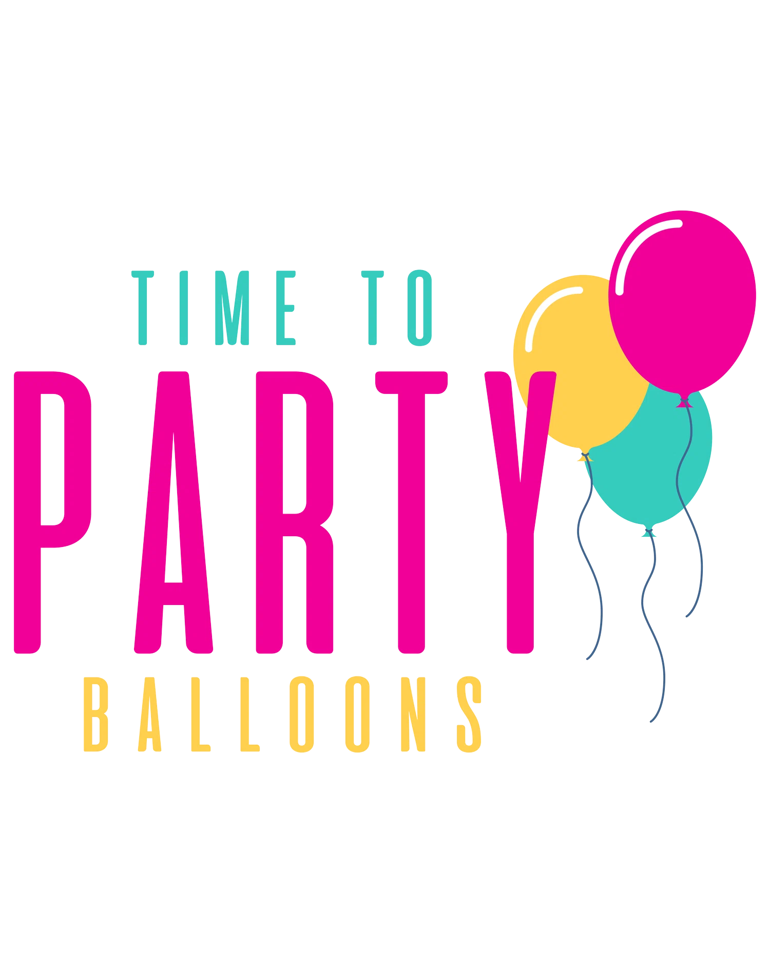 Time to Party Balloons