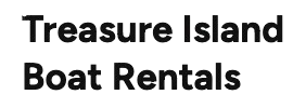 Treasure Island Boat Rentals