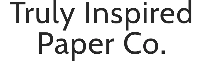 Truly Inspired Paper Co. Logo for Discount Codes