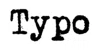 Typo