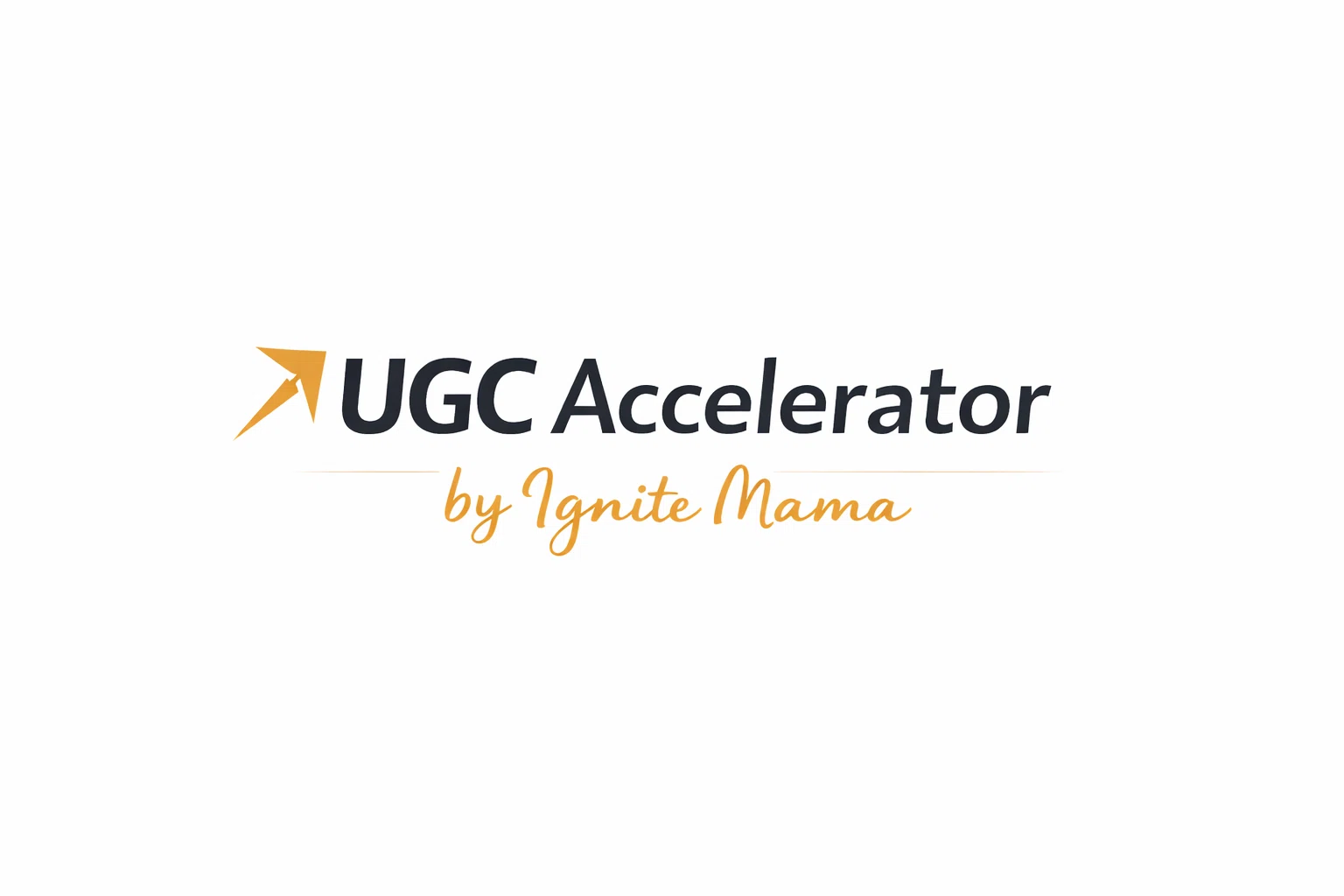 UGC Accelerator Logo for Promo Codes