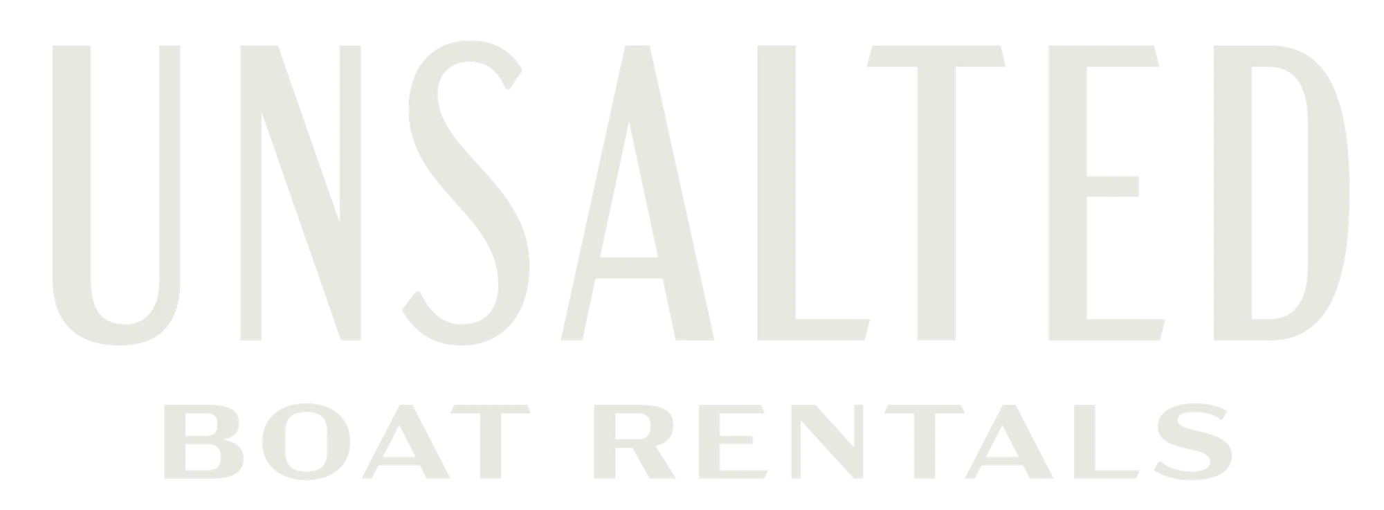 Unsalted Boat Rentals