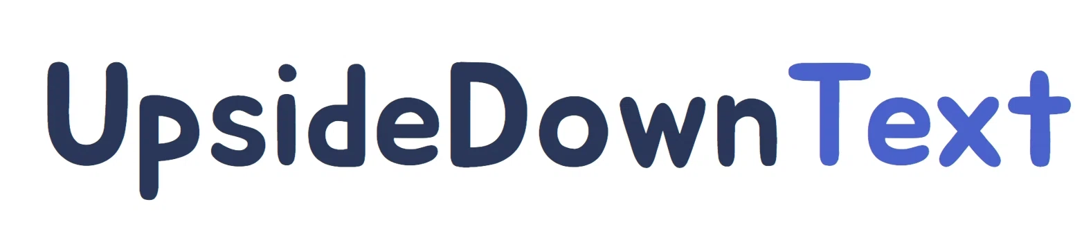 Upside Down Text