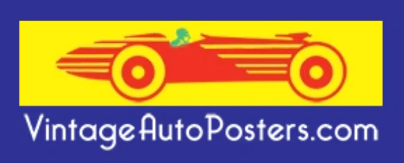 Vintage Auto Posters Logo for Discount Codes