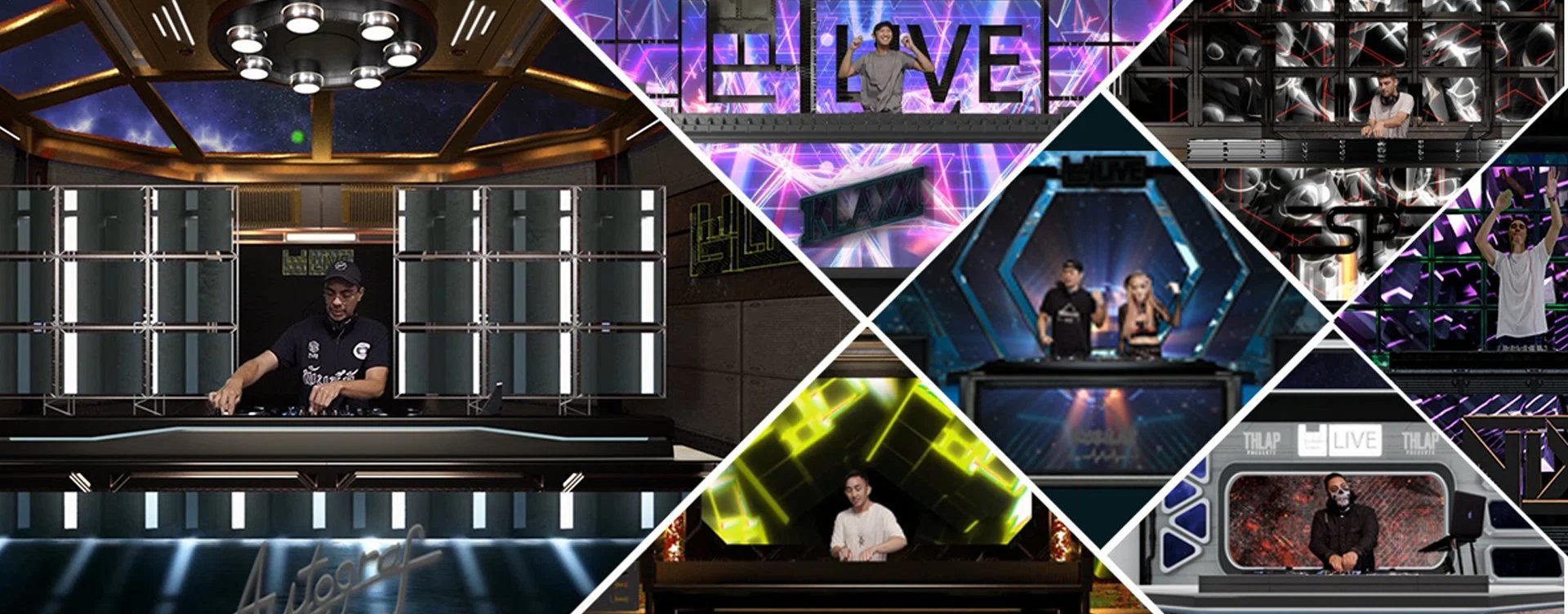 Virtual DJ Stages