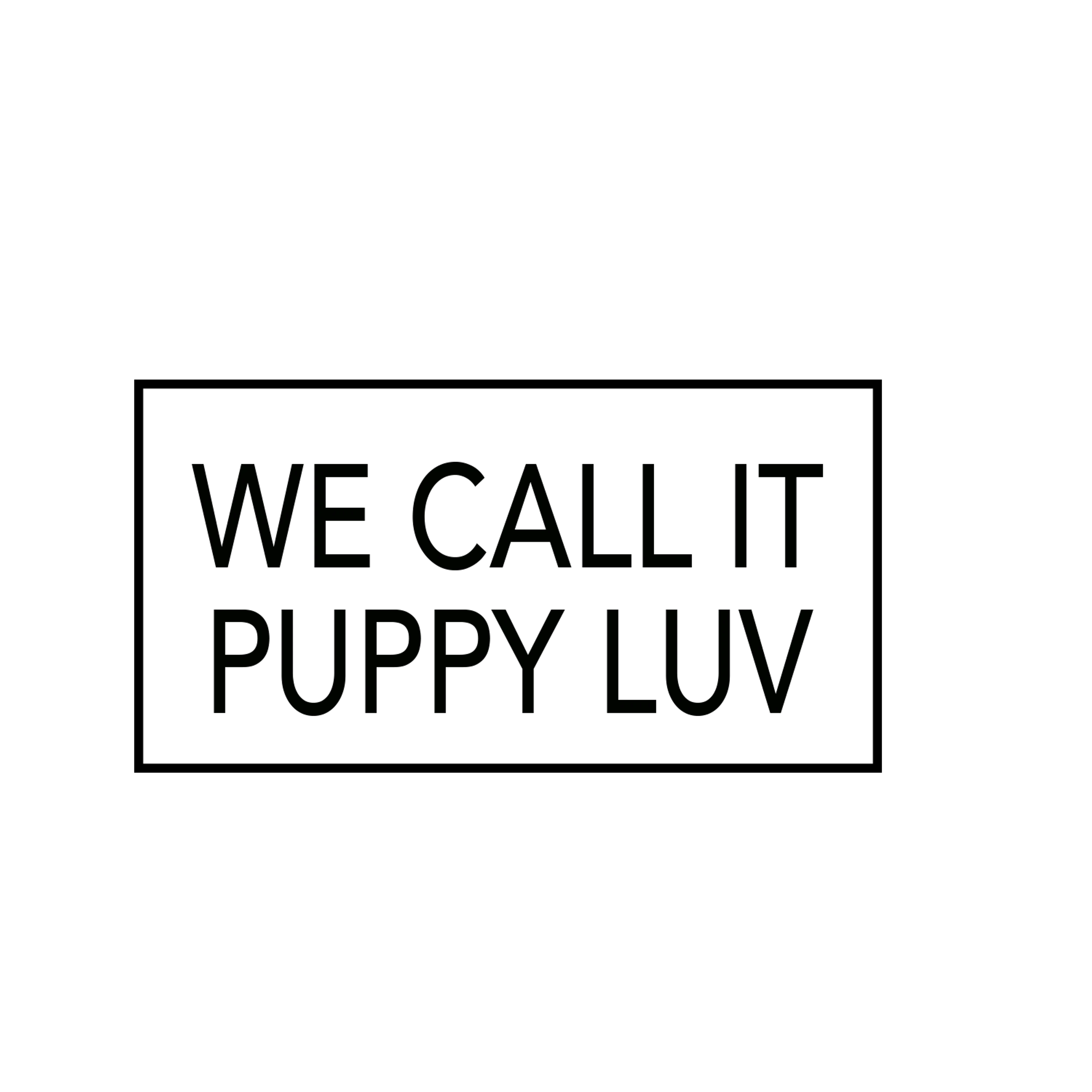 We Call It Puppy Luv