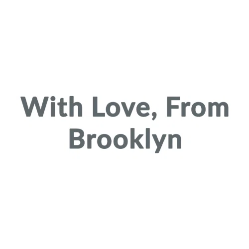 With Love, From Brooklyn Logo for Exclusive Deals