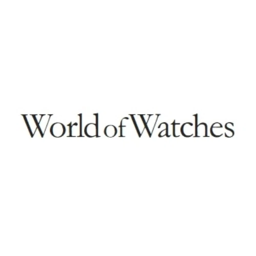 World of best sale watches discount code