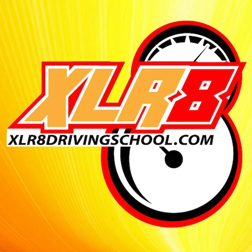 XLR8 Driving School Logo for Special Discounts