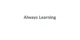 Always Learning promo codes