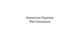 American Express Pet Insurance promo codes