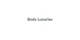 Body Luxuries promo codes