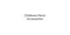 Childrens Party Accessories promo codes