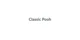 Classic Pooh promo codes