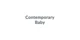 Contemporary Baby promo codes