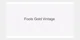Fools Gold Vintage promo codes