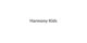 Harmony Kids promo codes