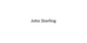 John Sterling promo codes