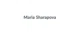 Maria Sharapova promo codes