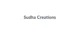 Sudha Creations promo codes
