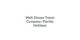 Walt Disney Travel Company: Florida Holidays promo codes