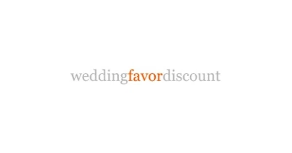 Wedding favor discount coupon code